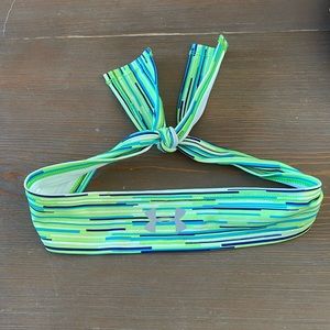 Under Armour tie athletic headband